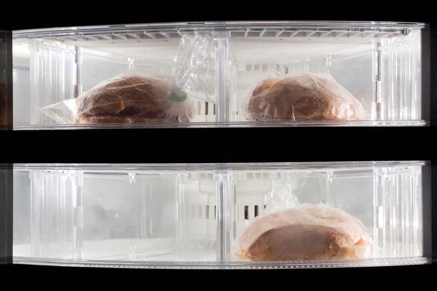 Chest freezer converted into a fermentation chamber